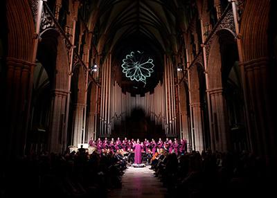 Koret og lyskunstneren